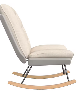 Verstelbare Schommelstoel – Gestoffeerd & Ergonomisch Comfort