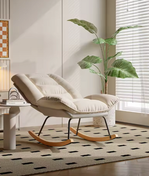 Verstelbare Schommelstoel – Comfortabele Fauteuil voor Woon- en Slaapkamer