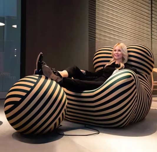 Lounge Fauteuil Chaise – Comfortabele Zitzakstoel voor Binnen