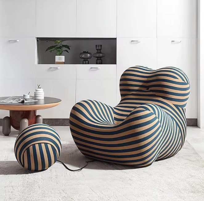 Lounge Fauteuil Chaise – Comfortabele Zitzakstoel voor Binnen
