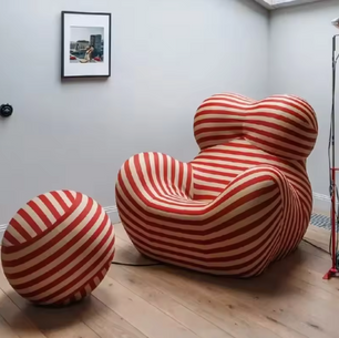 Lounge Fauteuil Chaise – Comfortabele Zitzakstoel voor Binnen