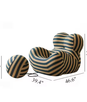 Lounge Fauteuil Chaise – Comfortabele Zitzakstoel voor Binnen