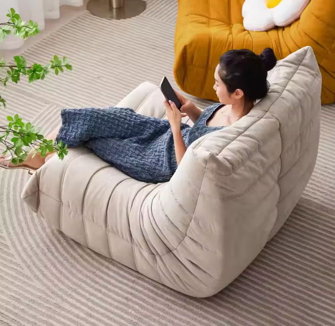 Lounge Zitzakfauteuil – Traagschuim Stoel voor Woonkamer & Balkon