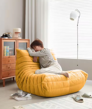 Lounge Zitzakfauteuil – Traagschuim Stoel voor Woonkamer & Balkon