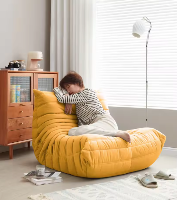 Lounge Zitzakfauteuil – Traagschuim Stoel voor Woonkamer & Balkon