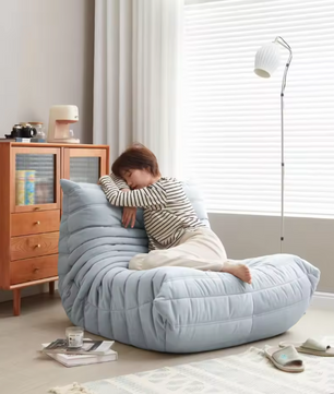 Lounge Zitzakfauteuil – Traagschuim Stoel voor Woonkamer & Balkon