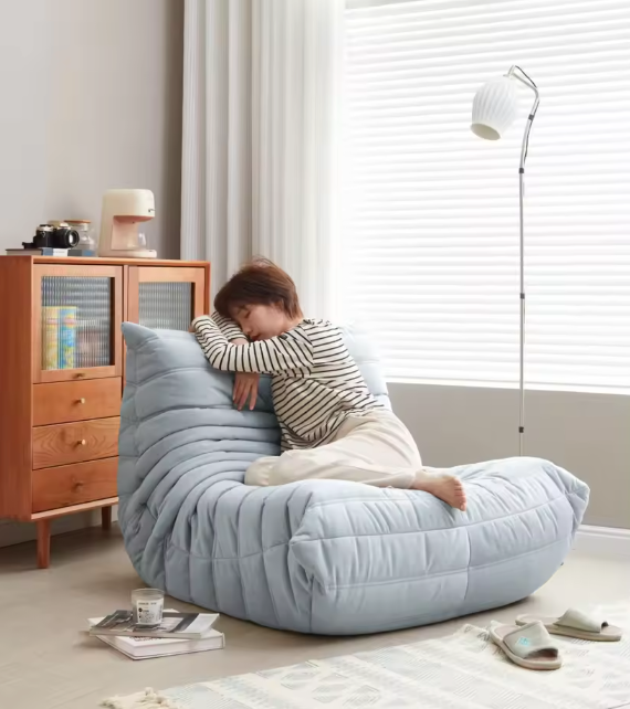 Lounge Zitzakfauteuil – Traagschuim Stoel voor Woonkamer & Balkon