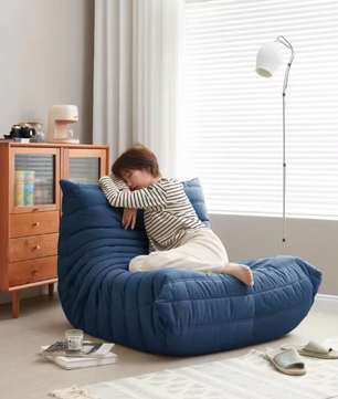 Lounge Zitzakfauteuil – Traagschuim Stoel voor Woonkamer & Balkon