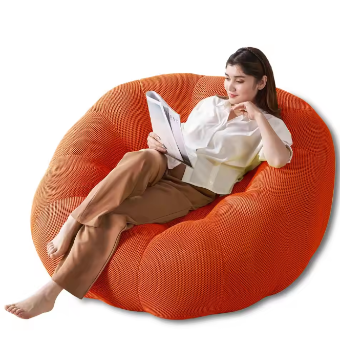 Zitzak Lounge Stoel – Ergonomische Luie Bank voor Woonkamer & Speelkamer