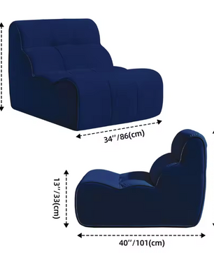Zitzakfauteuil voor Volwassenen – Comfortabele Loungestoel voor Woon- en Slaapkamer