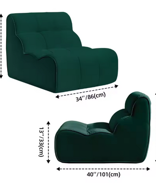 Zitzakfauteuil voor Volwassenen – Comfortabele Loungestoel voor Woon- en Slaapkamer
