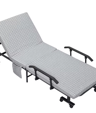 Opklapbare Logeerstoel met 5-Standen Rugleuning – 150 kg