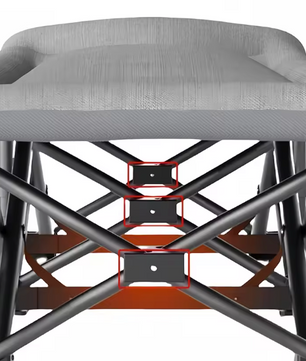 Opvouwbare ligstoel buiten – zonnebed voor tuin & camping