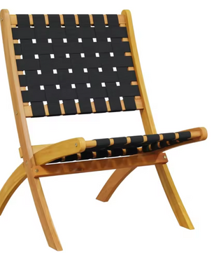 Set van 2 Acaciahouten Tuinstoelen – Opvouwbaar & Waterbestendig