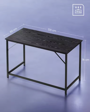 Industrieel Bureau 120x60 cm – Compact & Stevig Design