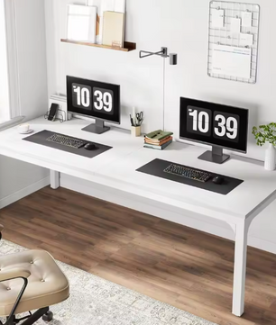 Extra Lang 2-Persoons Bureau – 200x60cm bureaublad