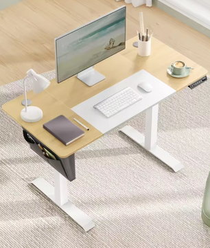 Elektrisch Zit-Sta Bureau 120 cm – Met Organizer & Geheugen