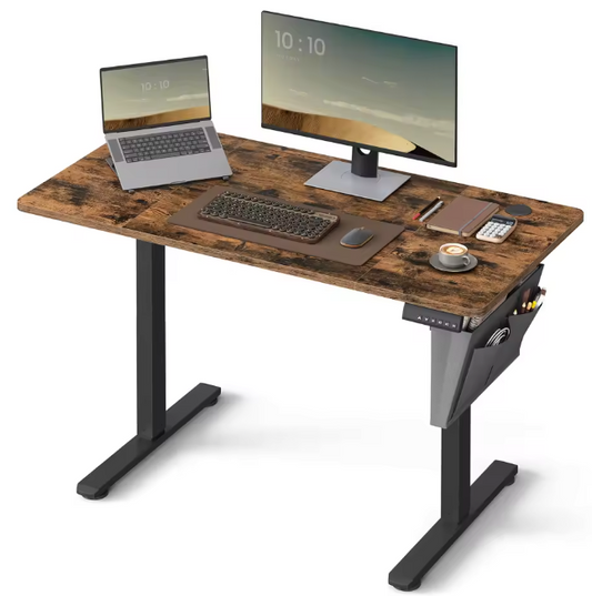 Elektrisch Zit-Sta Bureau 120 cm – Met Geheugen & Organizer
