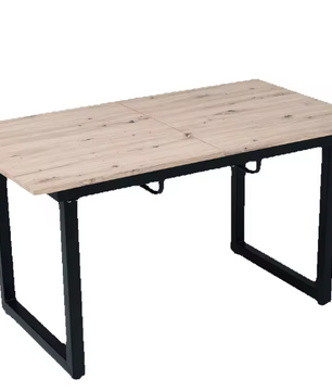 Uitschuifbare Eettafel 140–180 cm – Industrieel Design