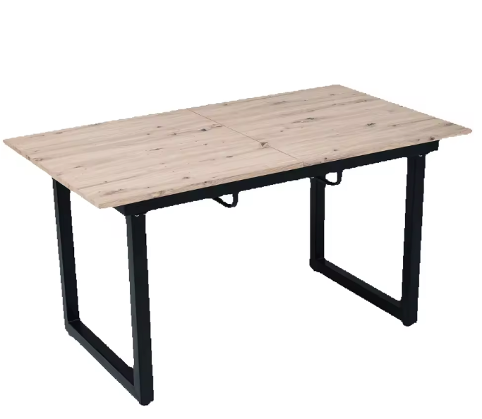 Uitschuifbare Eettafel 140–180 cm – Industrieel Design