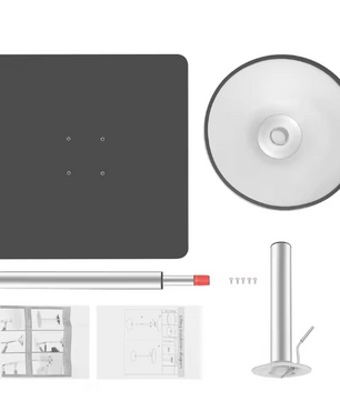 Verstelbare Vierkante Bartafel – 360° Draaibaar & Modern Design