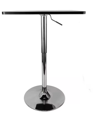 Verstelbare Vierkante Bartafel – 70–90 cm Hoogte & 360° Draaibaar