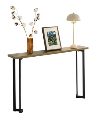 Industriële Consoletafel – Smal Design met Metalen Frame, 120 cm