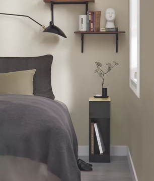 Set van 2 Smalle Nachtkastjes met Lade – Bijzettafels voor Bed of Bank, Modern en Ruimtebesparend