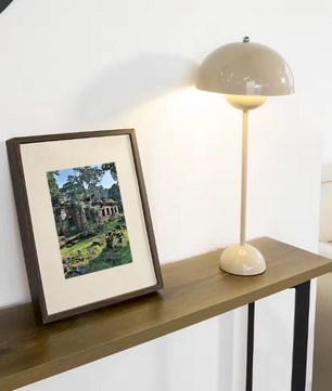 Industriële consoletafel 120 cm – smal met metalen frame