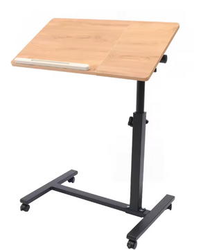 Verrijdbaar Laptopbureau – 360° Draaibaar & Verstelbaar Tafelblad
