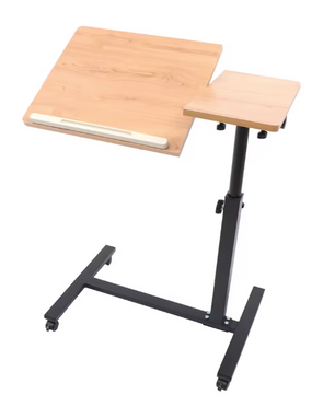 Verrijdbaar Laptopbureau – 360° Draaibaar & Verstelbaar Tafelblad