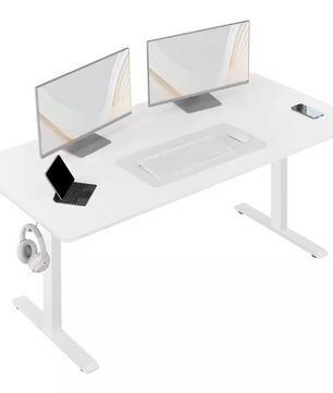 Elektrisch zit-sta bureau – met geheugen en USB-poort