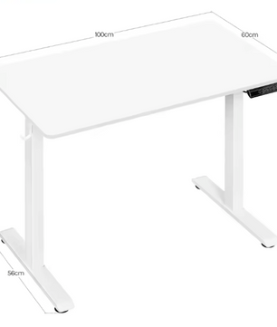 Elektrisch zit-sta bureau – met geheugen en USB-poort