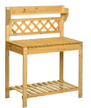 Tuintafel met spoelbak en uitschuifblad – 92×45×120 cm