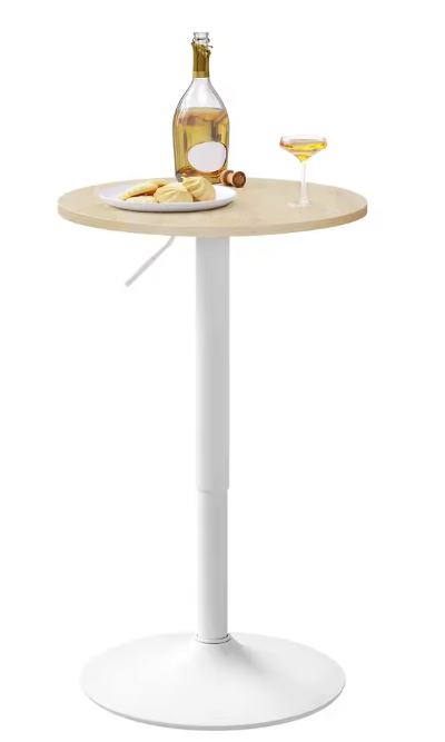 Ronde draaibare bartafel – in hoogte verstelbaar 52 cm