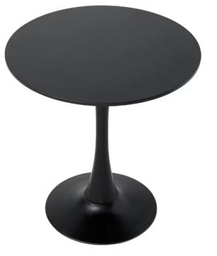 Ronde eettafel 70 cm wit met tulpenvoet en MDF blad