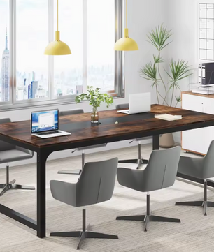 Groot modern bureau 180×90 cm voor werk of vergaderen