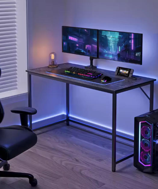 Industrieel bureau 120 cm voor werk of studeerkamer