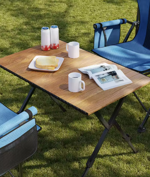 Opvouwbare Campingtafel – Verstelbare Hoogte & Draagtas, 92 cm Breed