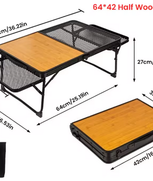 Opvouwbare Campingtafel – Aluminium Gaastafel, Lichtgewicht en Weerbestendig
