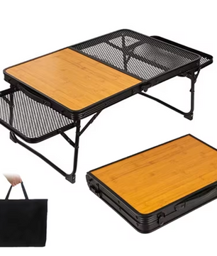 Opvouwbare Campingtafel – Aluminium Gaastafel, Lichtgewicht en Weerbestendig