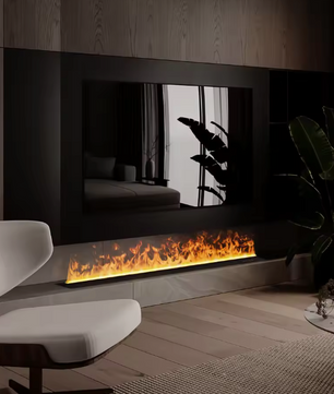 Slimme 3D waterdamphaard met LED, app en houtgeluid