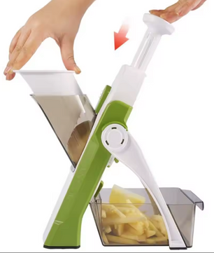 Multifunctionele Groentesnijder – RVS Mes & Ergonomisch Ontwerp