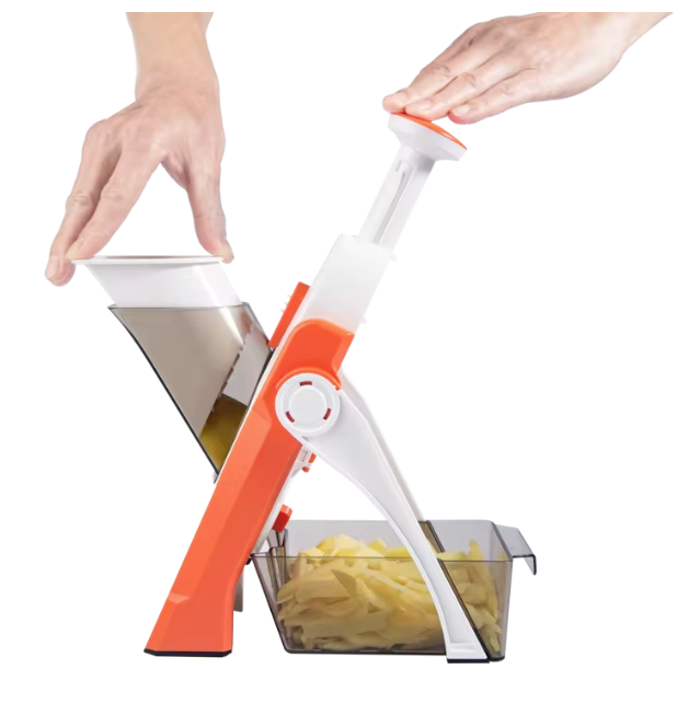 Multifunctionele Groentesnijder – RVS Mes & Ergonomisch Ontwerp