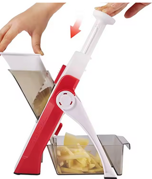Multifunctionele Groentesnijder – RVS Mes & Ergonomisch Ontwerp