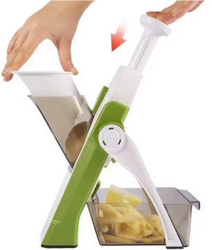 Multifunctionele Groentesnijder – RVS Mes & Ergonomisch Ontwerp