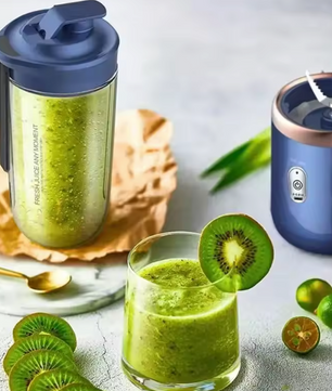 Draagbare Smoothie Blender – USB Juicer met 6 Bladen, 400 ml