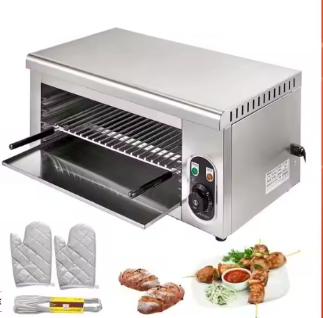 Elektrische Salamander Oven 2000W – RVS Grill met Wandmontage