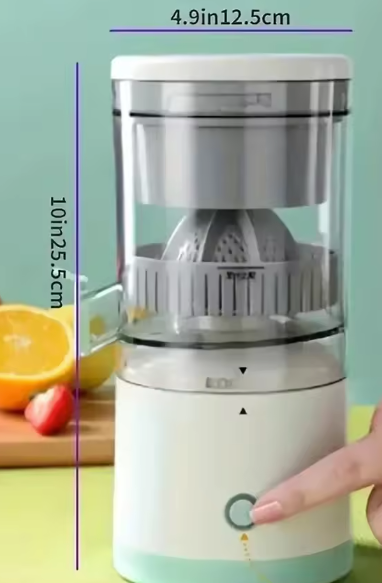 Draagbare Elektrische Sapcentrifuge – USB Citruspers 400ml