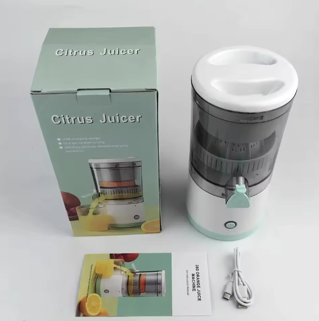 Draagbare Elektrische Sapcentrifuge – USB Citruspers 400ml